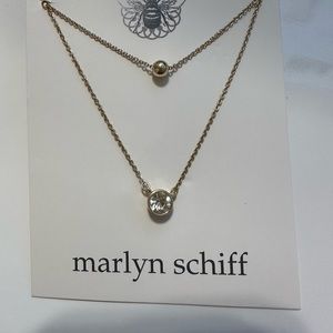 Marlyn Schiff layered Necklace, NEW